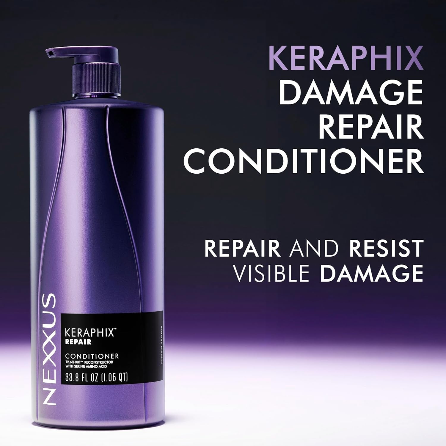 Keraphix Conditioner, for Damaged Hair, 33.8 Ounce